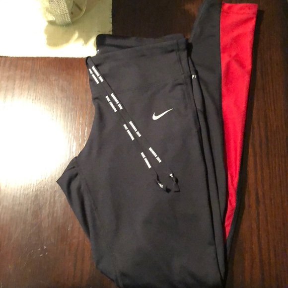 Nike Pants - Nike Running Leggings EUC Dri-fit